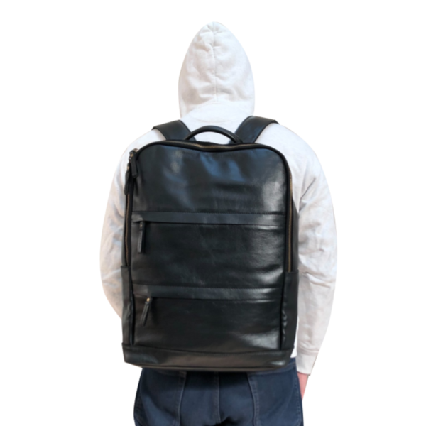 本革メンズバックパック - Image 4