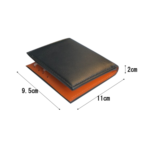 メンズ二つ折りお財布（コイン入れボックス型） - Image 2
