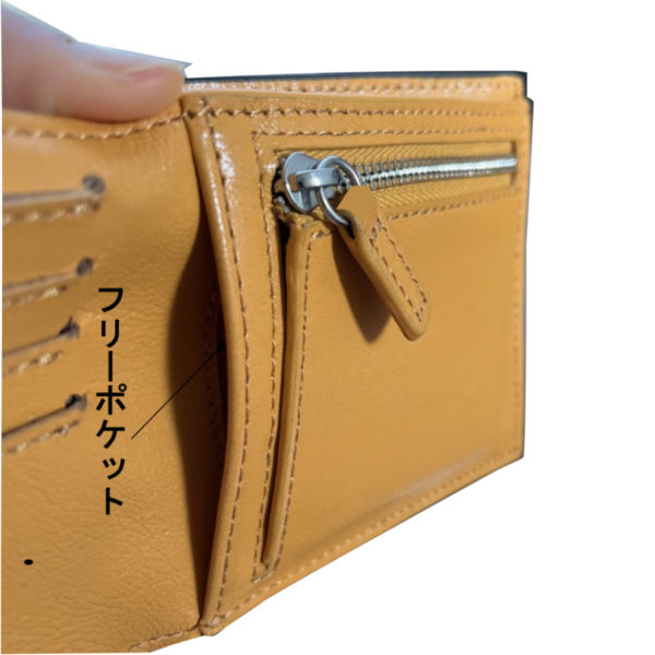 メンズ二つ折りお財布（コイン入れファスナー型） - Image 17