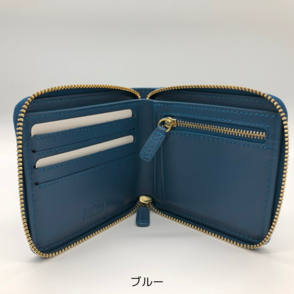 レディーズ二つ折りお財布（コイン入れファスナー型） - Image 5