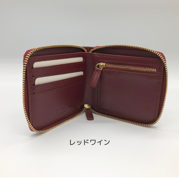 レディーズ二つ折りお財布（コイン入れファスナー型） - Image 8
