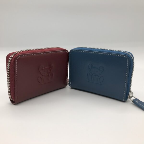 カード入れミニ財布（蛙刻印あり）